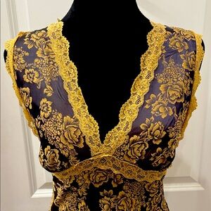 NWT Sincerely Jules Elegant old Hollywood Floral Lace Dress